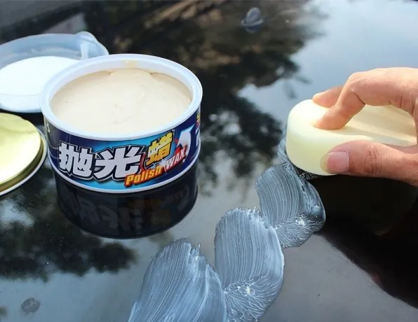 Нанесение воска