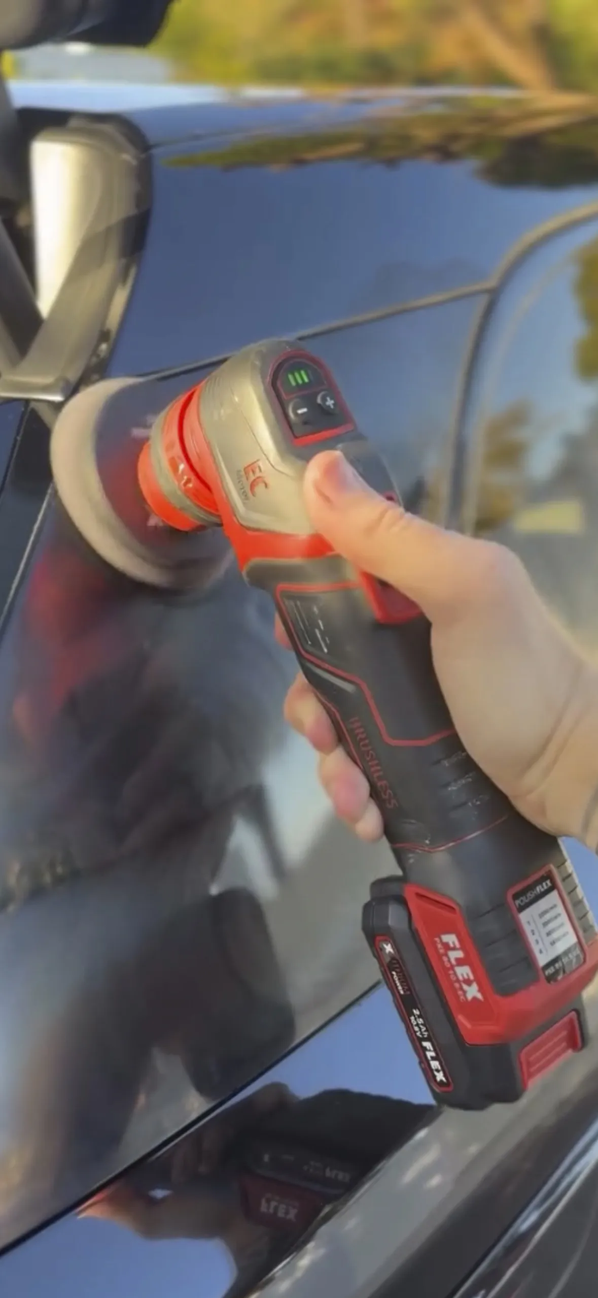 После нанесения керамики